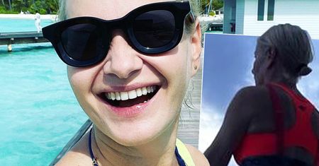 Małgorzata Kożuchowska wyciska siódme poty. W sportowym stroju jeszcze się nie pokazywała publicznie. Niezły widok