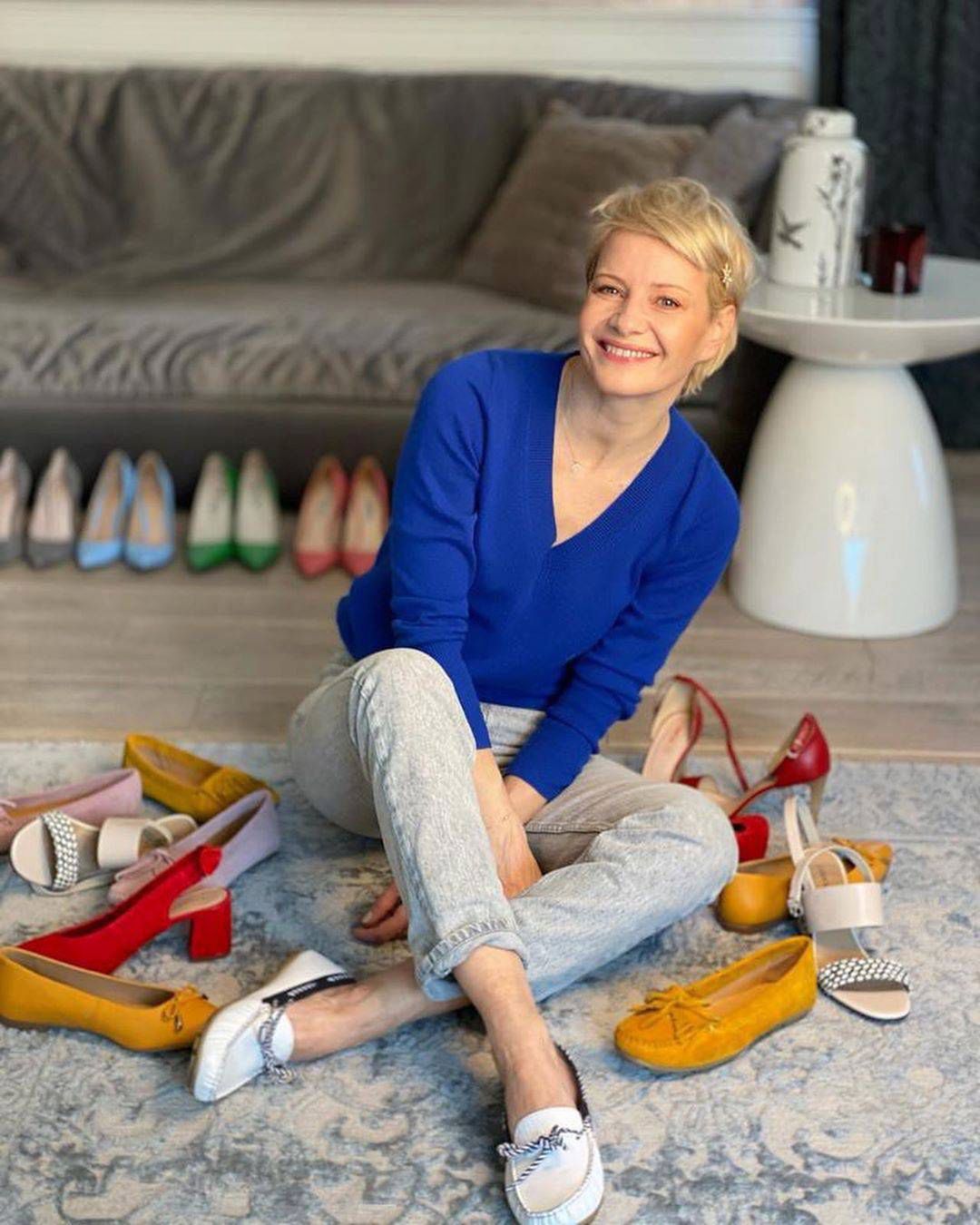 Małgorzata Kożuchowska ma sporą kolekcję butów