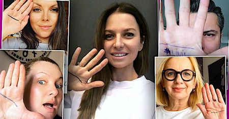 Gwiazdy wspierają akcję #liniaprosta: Anna Lewandowska, Ola Kwaśniewska, Katarzyna Bujakiewicz, Alan Andersz