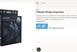 Maski antysmogowe z dyskontu. Nowa oferta sieci Aldi