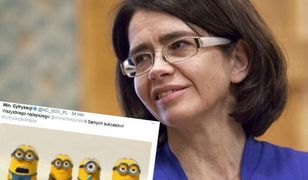 Minister Anna Streżyńska ma urodziny.  Jej pracownicy przygotowali niespodziankę na Twitterze