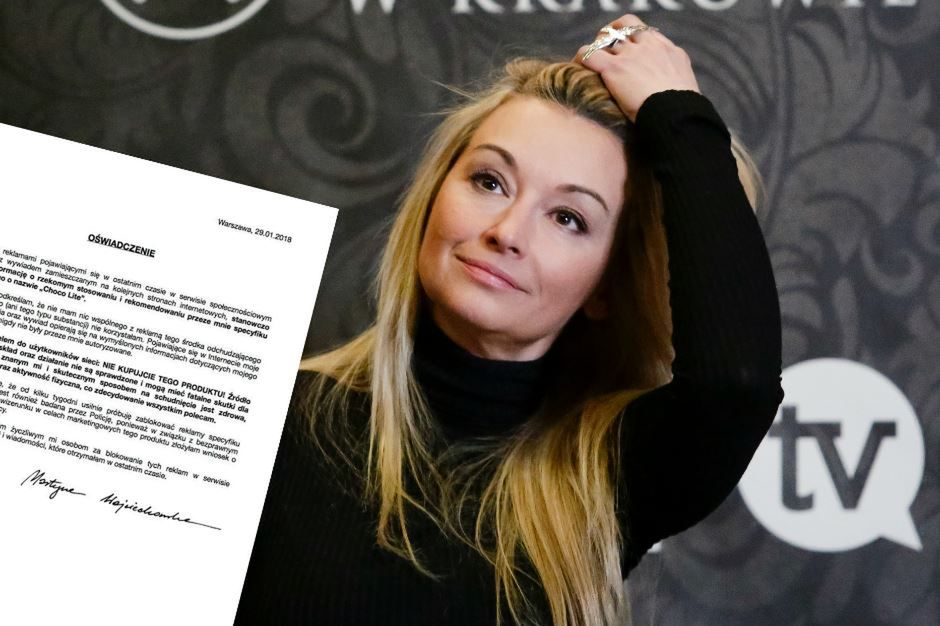 Martyna Wojciechowska zamieszana w reklamę suplementu. Apeluje: "nie kupujcie tego produktu"