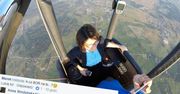 Minister pochwaliła się zdjęciami z lotu balonem. Jej odpowiedź na komentarz bije wszystko