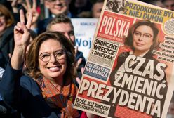 Kidawa-Błońska z "tabloidową" gazetką kampanijną. W środku drożyzna, smog i palec Lichockiej [NEWS]