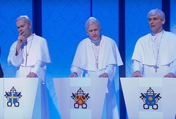 Piotr Adamczyk zadał nietypowe pytania papieżom. Zobaczcie sami jakiej wiedzy od nich wymagał?