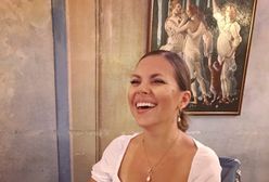 Ola Kwaśniewska niczym anioł. "Paskudnie jestem zalatana"