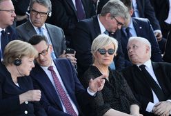 Jarosław Kaczyński w centrum trybuny honorowej. Kancelaria prezydenta tłumaczy, co tam robił