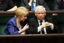 Prezes PiS Jarosław Kaczyński wspomina Jolantę Szczypińską. "Trudne, dużo za krótkie życie"