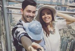 Anna Wendzikowska z rodziną w Dubaju