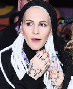 Agnieszka Chylińska pokazała tatuaż na twarzy