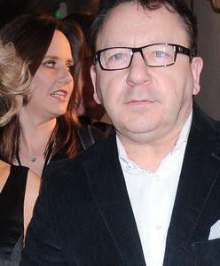 Niespodziewany gość u Moniki Zamachowskiej? Piotr Kraśko pozuje przy choince