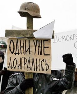 Antyfaszystowska demonstracja w Moskwie