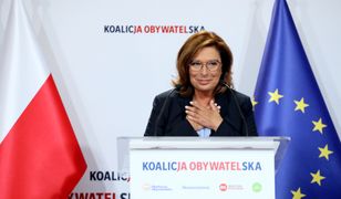 Wybory parlamentarne 2019. Małgorzata Kidawa-Błońska kandydatką na premiera. "To była trudna decyzja"