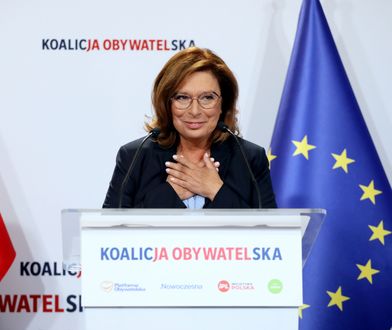 Wybory parlamentarne 2019. Małgorzata Kidawa-Błońska kandydatką na premiera. "To była trudna decyzja"