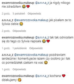 Ewa Mrozowska odpowiada fance