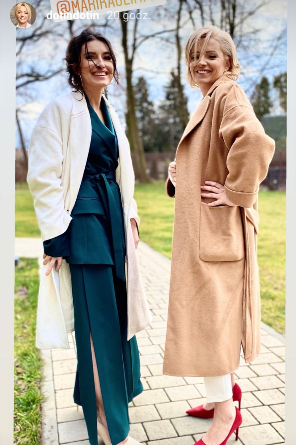 Dorota Szelągowska pokazała swój płaszcz na wiosnę 