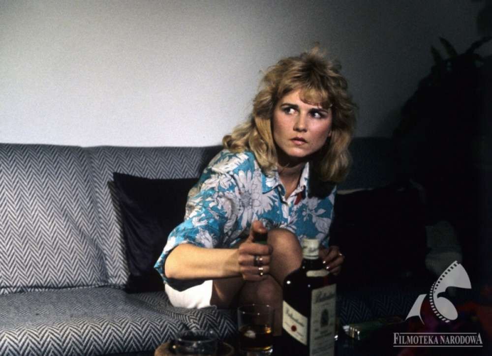Kasia Solska (Grażyna Błęcka-Kolska) w Kogel Mogel 20 lat temu