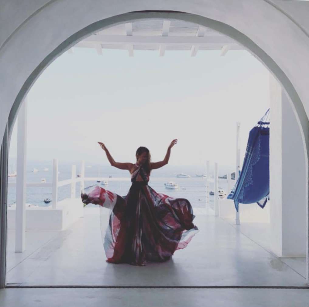 Ania Lewandowska i jej bajeczna sukienka