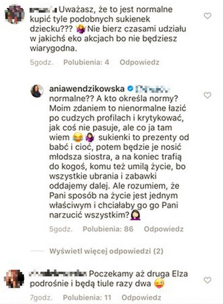 Anna Wendzikowska - odpowiada na hejt