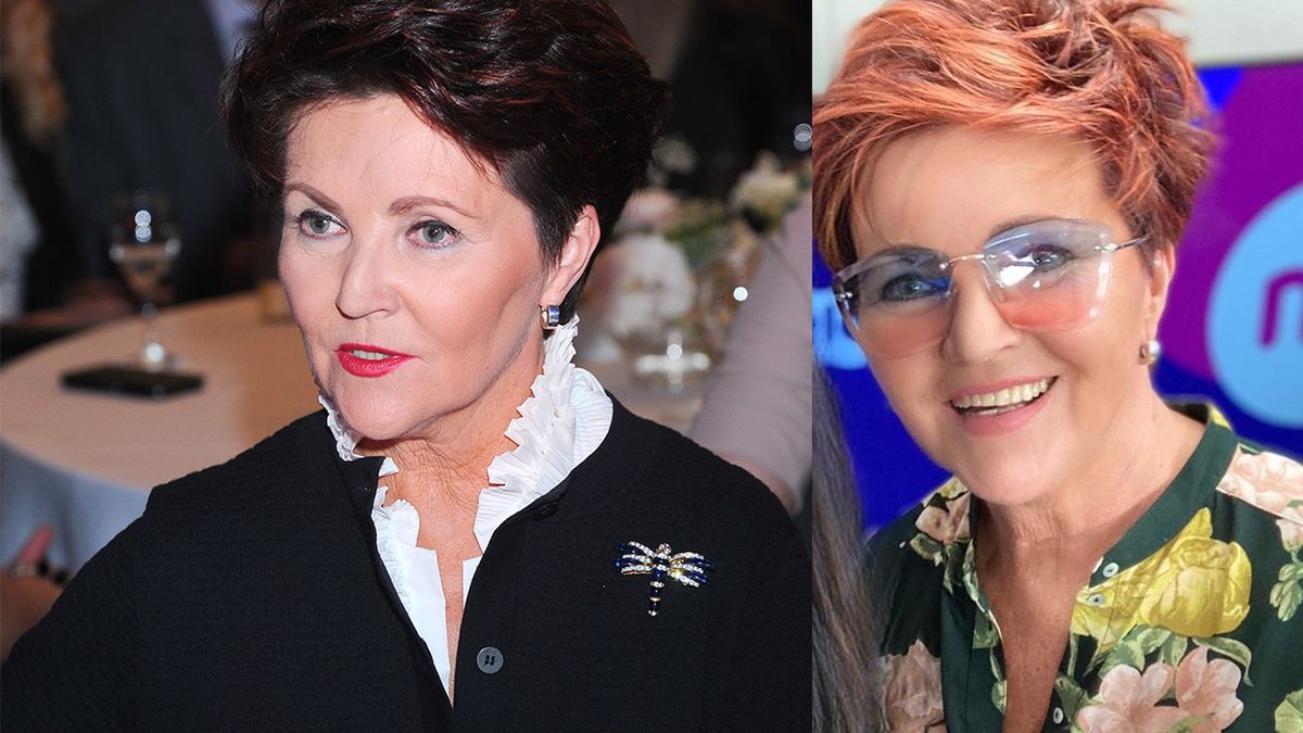 Jolanta Kwaśniewska przed i po metamorfozie