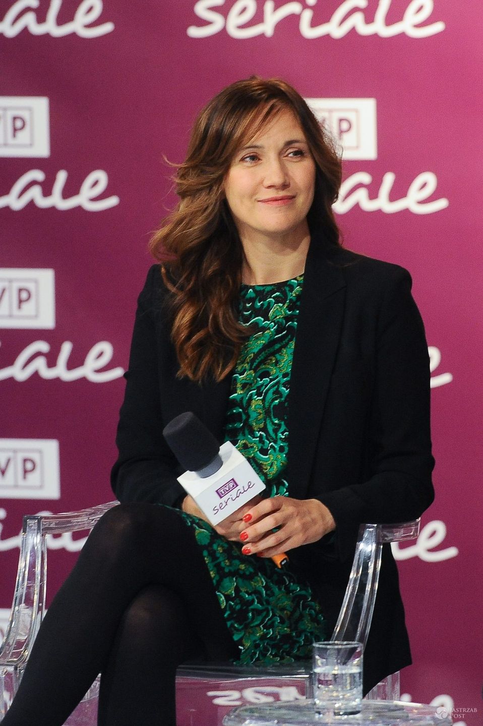 Ilona Ostrowska na 5-leciu TVP Seriale