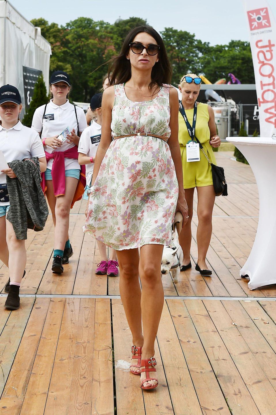 Marta Kaczyńska w ciąży z partnerem na CSIO w Sopocie