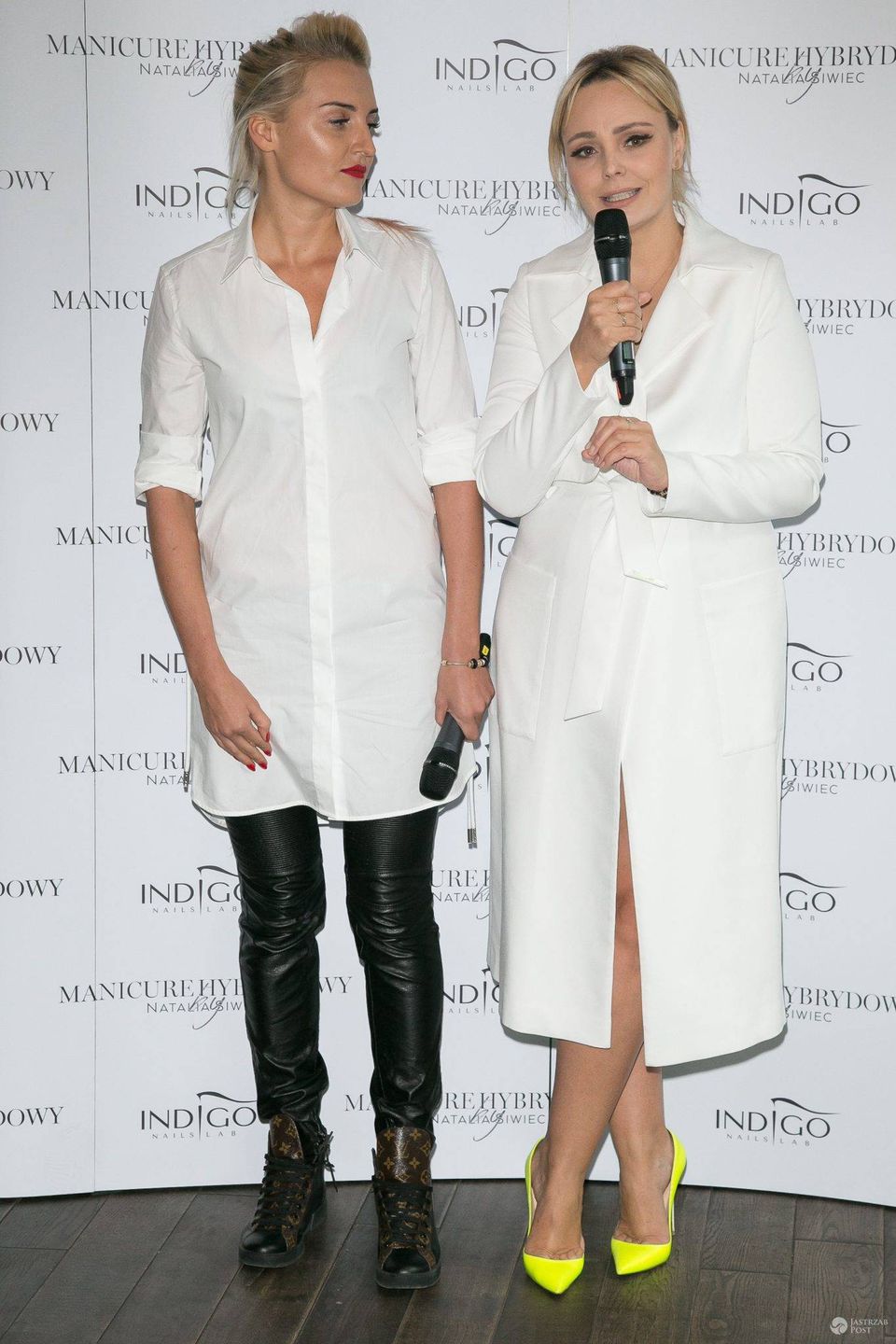 Agnieszka Jastrzębska  i Magda Igańska - prezetacja marki Indigo 2016