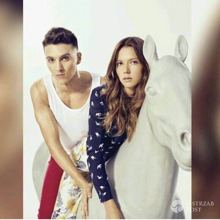 Natalia Gulkowska z bratem - sesja odtworzenia zdjęć z dzieciństwa - Top Model 5