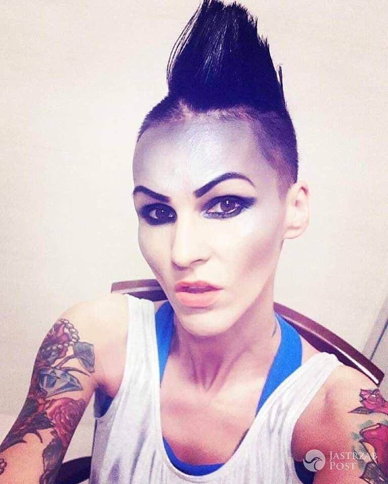 Agnieszka Chylińska ogoliła pół głowy