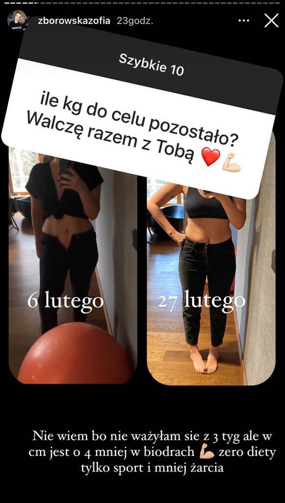 Zofia Zborowska pokazała brzuch po ciąży