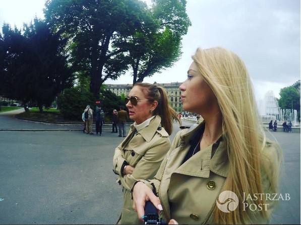 Martyna Gliwińska z mamą