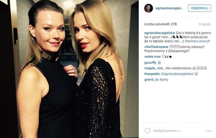 Tamara Arciuch i Agnieszka Cegielska