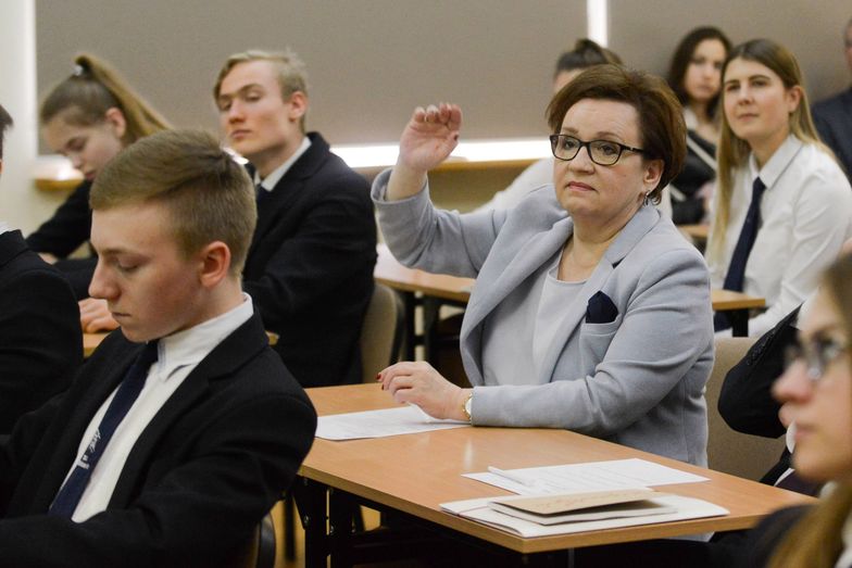 Minister edukacji Anna Zalewska startuje w wyborach do Europarlamentu.