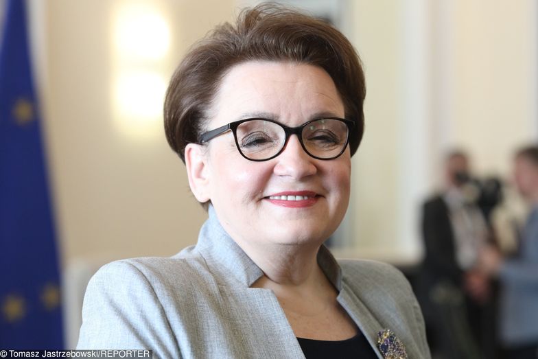 Minister edukacji Anna Zalewska jest spokojna o przebieg egzaminów w szkołach.