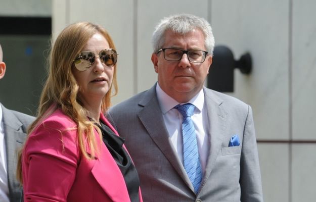 Emilia Hermaszewska z mężem Ryszardem Czarneckim z PiS