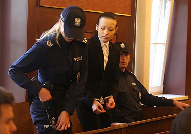 Katarzyna Waśniewska po wysłuchaniu decyzji sądu apelacyjnego, który w 2014 r. podtrzymał wyrok 25 lat więzienia