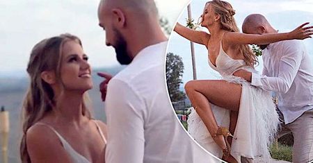 Najważniejsza chwila z wesela Agnieszki Kaczorowskiej ujawniona! Sceny jak z komedii romantycznej [WIDEO]