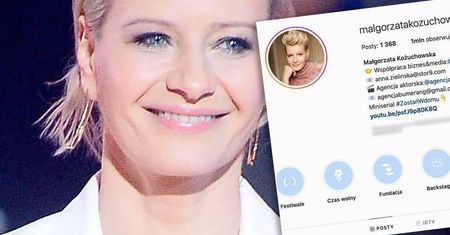 Małgorzata Kożuchowska z okazji miliona fanów zdobyła się na coś pięknego. Teraz każdy może być jak ona