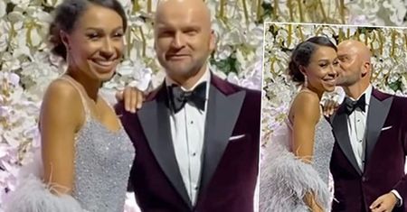 Omenaa Mensah z mężem u boku olśniła na Wielkiej Aukcji Charytatywnej Top Charity. Takiej figury nie ma żadna inna gwiazda polskiego show-biznesu