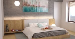 Aranżacja sypialni z łazienką. Urządzamy master bedroom