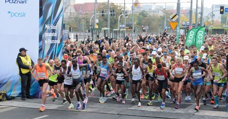 Maraton w Poznaniu już dziś! Uważaj na zamknięte ulice i kibicuj biegaczom!