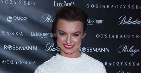 LOOK OF THE DAY: Katarzyna Sokołowska na pokazie Gosi Baczyńskiej