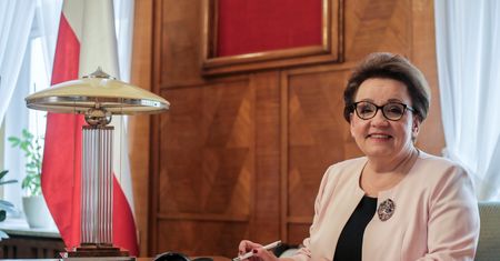 Anna Zalewska na spotkaniu z mieszkańcami swojego okręgu. Została wybuczana