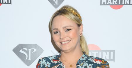 Agnieszka Jastrzębska stopiła się z tłem. ''Śniadanie pod palmami''