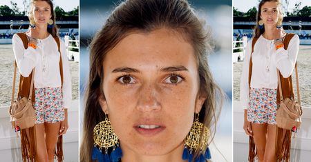LOOK OF THE DAY: Kamila Szczawińska w stylu boho