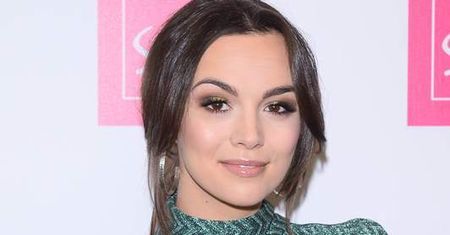 Paulina Krupińska w zielonej sukience