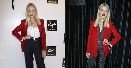 Maja Sablewska na dwóch imprezach jednego wieczoru