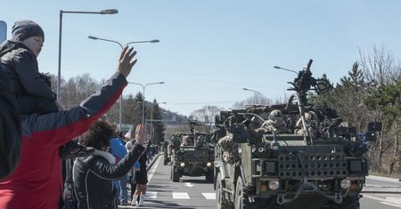 Żołnierze batalionowej grupy bojowej NATO - w Polsce