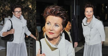 Jolanta Kwaśniewska niedoścignionym wzorem klasycznej elegancji