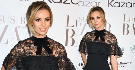 Izabela Janachowska w koronkowej kreacji. Seksowna?